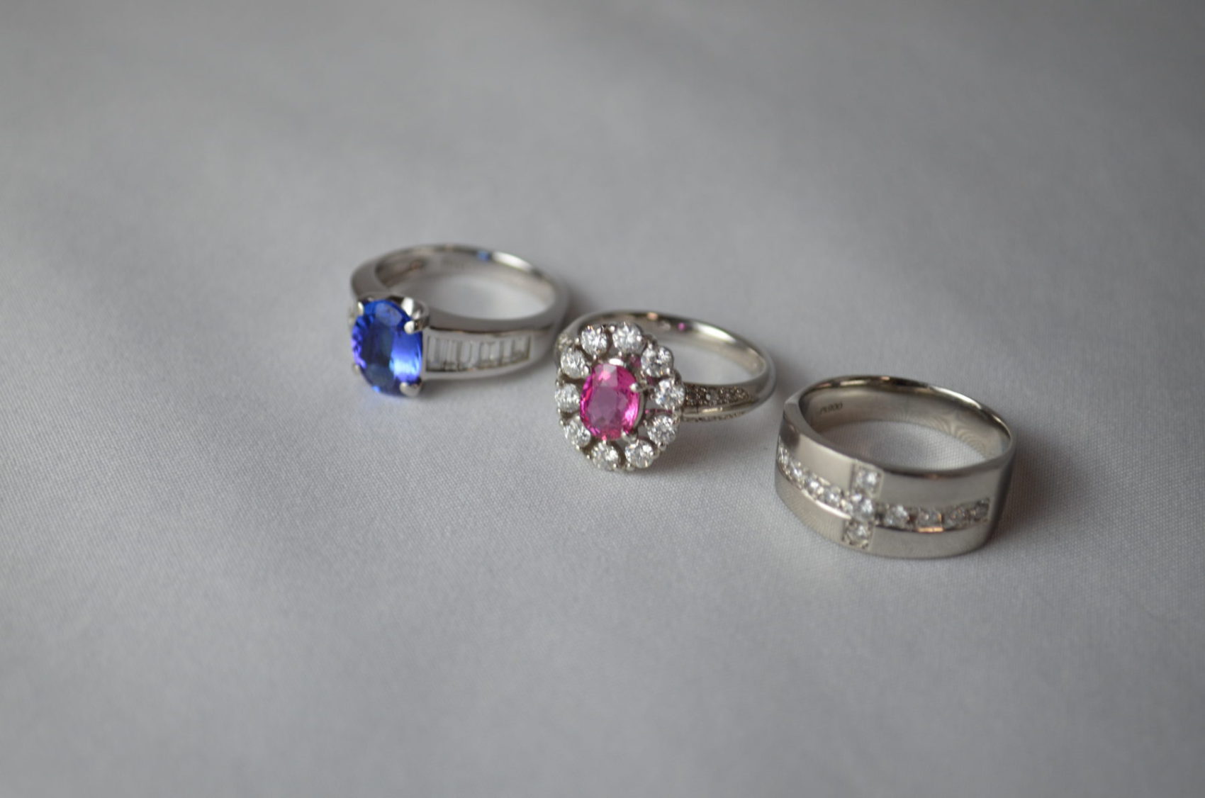 宝石（タンザナイト、ピンクサファイヤ）リングのお買取～名古屋市南区より