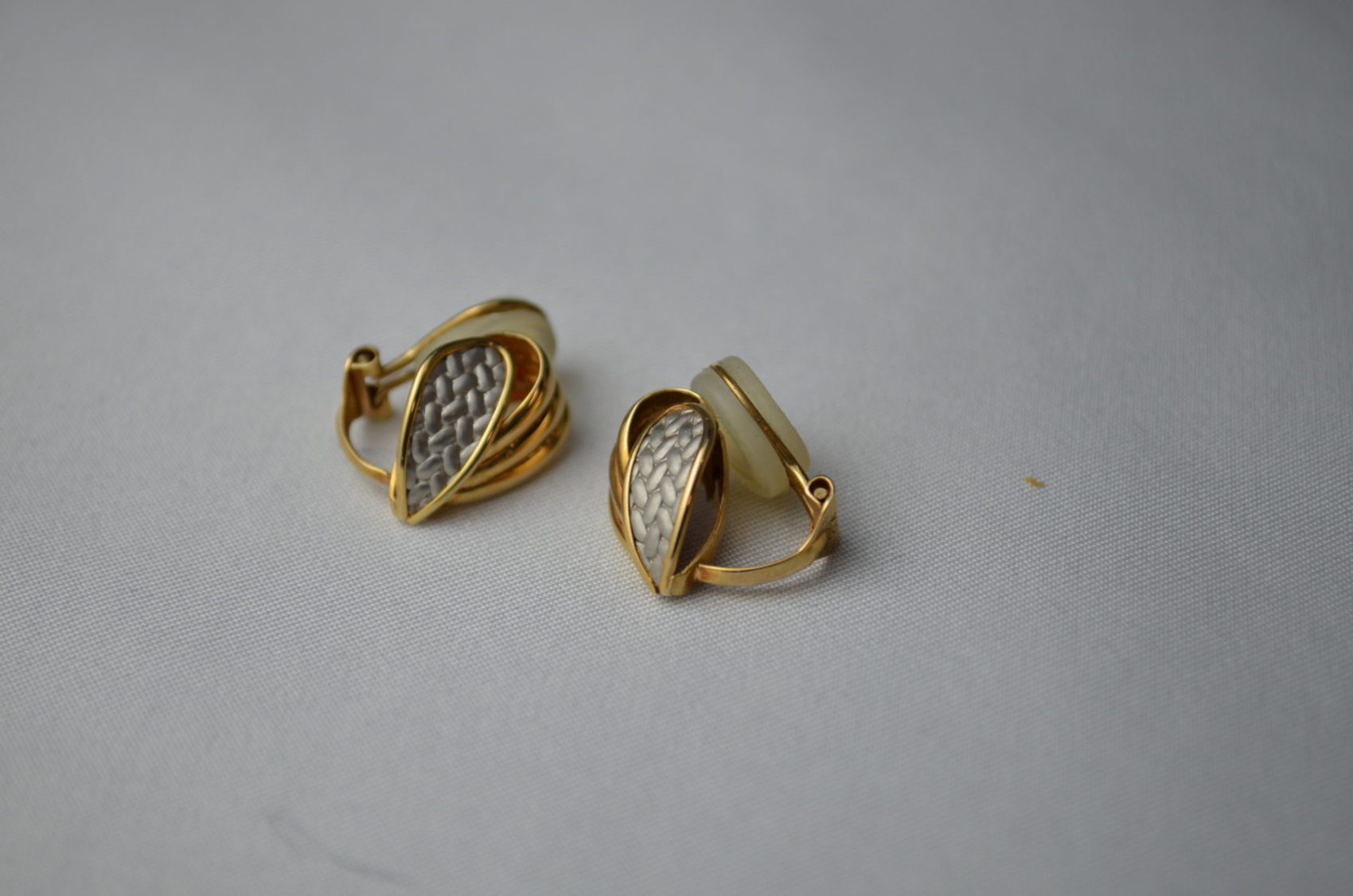 イヤリング（K18金/プラチナコンビ）のお買取り～名古屋市南区より