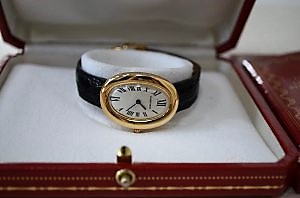 名古屋でカルティエのお買取実績です！ベニュワールK18金 腕時計