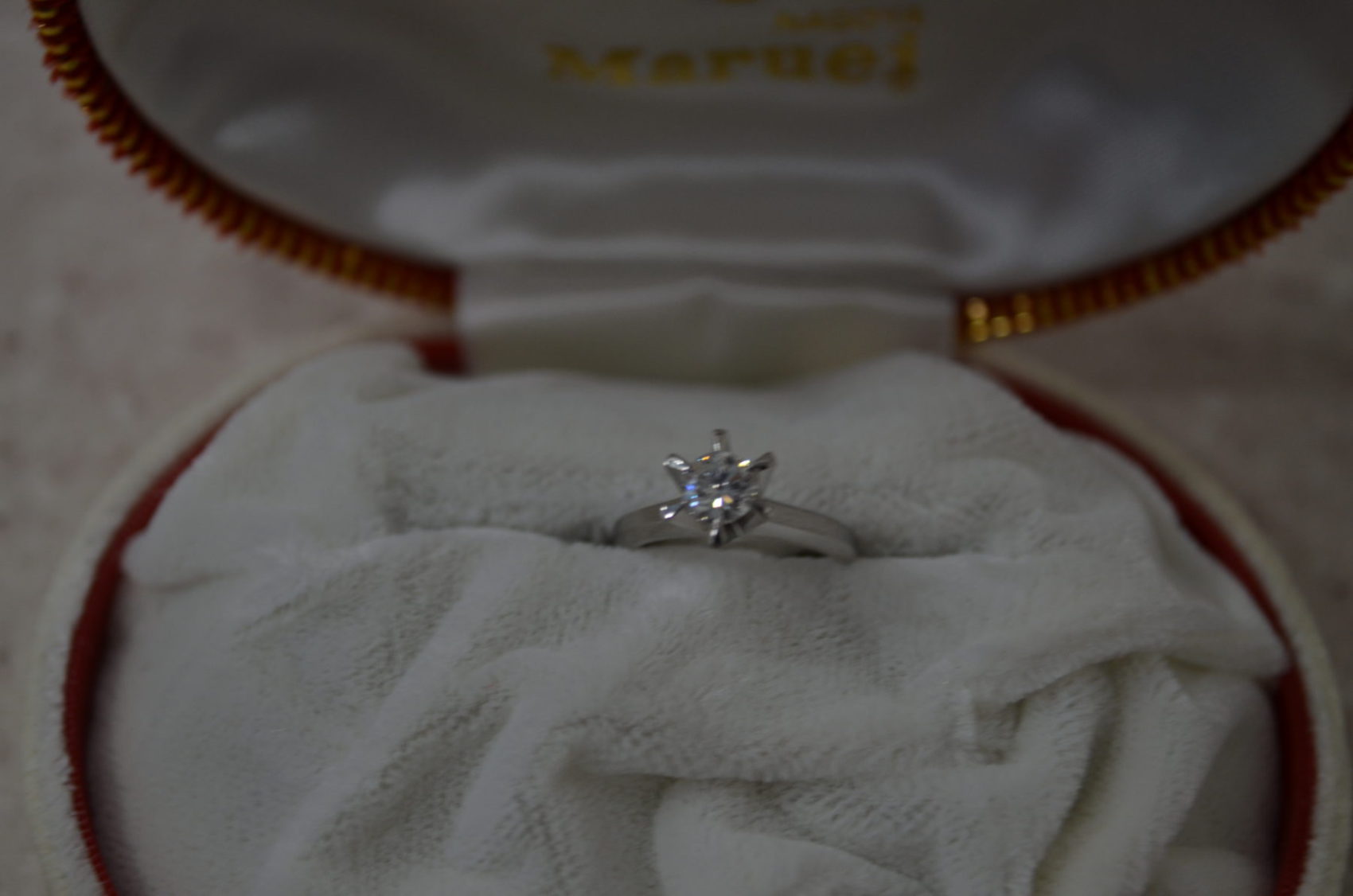ダイヤモンドの婚約指輪のお買取り～愛知県豊明市より