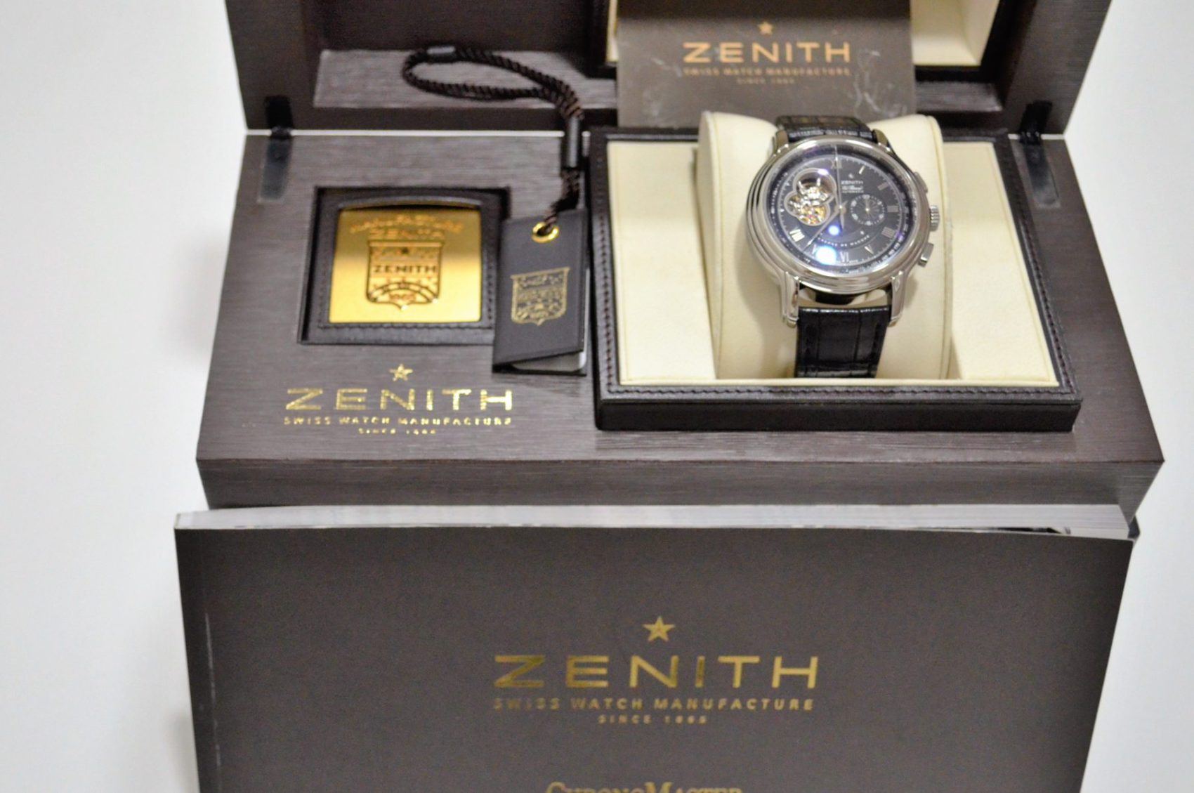 腕時計のお買取：ゼニス 保証書・ボックス付き～名古屋市南区より