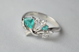 パライバトルマリンのお買取/名古屋～リング（指輪）～名古屋市緑区より