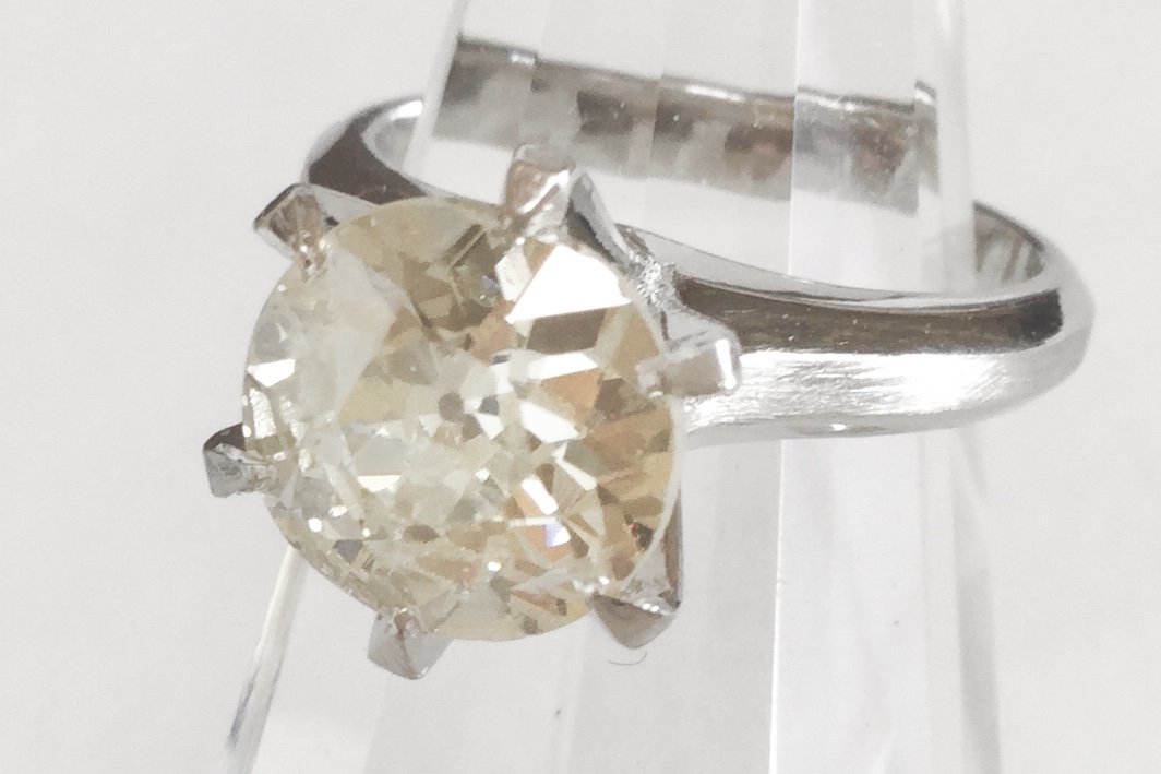 ダイヤ2ctアップ　 プラチナ900の指輪お買取実績です/名古屋市中区より