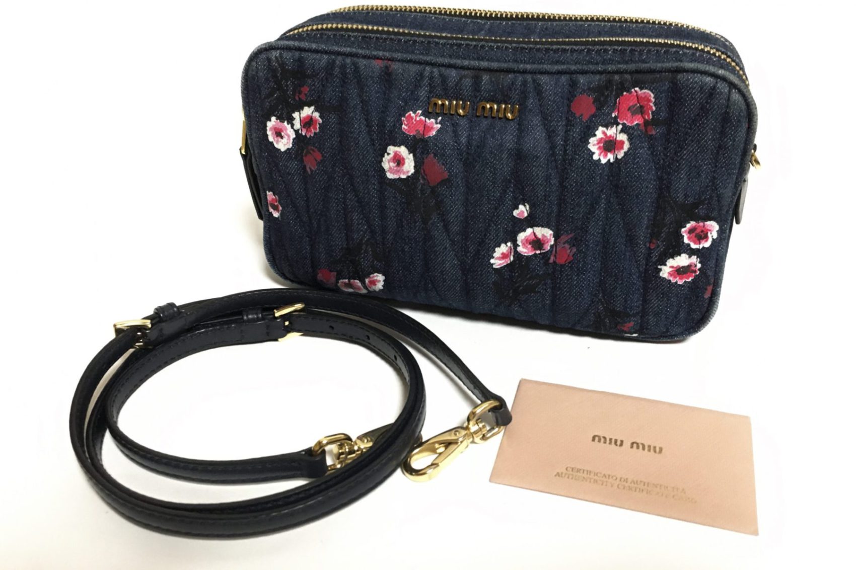 ミュウミュウ ショルダーバッグ[¥25,000] 中古A ミニデニム/名古屋市南区より