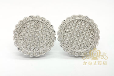 カフス買取[¥100,000]プラチナ買取、ダイヤ買取、貴金属買取/質屋名古屋かね丈質店