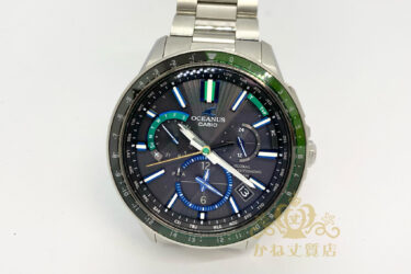 カシオ買取[¥33,000]オシアナス買取、腕時計買取/名古屋の質屋かね丈質店