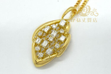 K18ダイヤネックレス[¥190,000]金買取、ダイヤ買取/名古屋の質屋かね丈質店