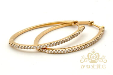 金買取[¥80,000]貴金属買取、ピアス買取/名古屋の質屋かね丈質店
